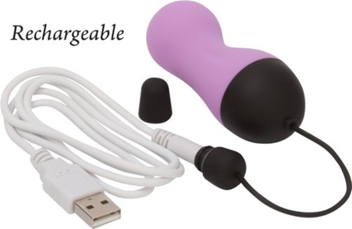 Actual product image PowerBullet Vibrating egg with remote control Purple