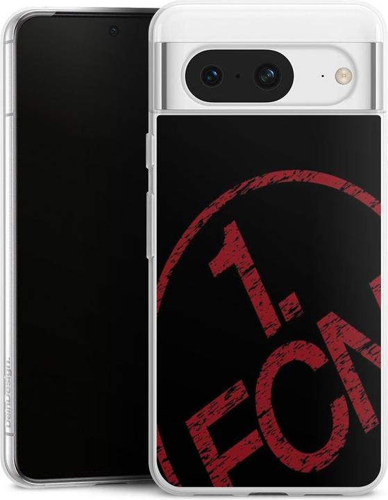 Produktbild DeinDesign Slim Case für Google Pixel 8 Silikon Hülle Ultra Dünn Handyhülle 1. FCN Fanartikel Textur (Google Pixel 8)