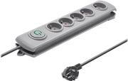 Actual product image Qoltec Surge protector 5 sockets 3m gr (5x, CEE 7/4, 3 m)