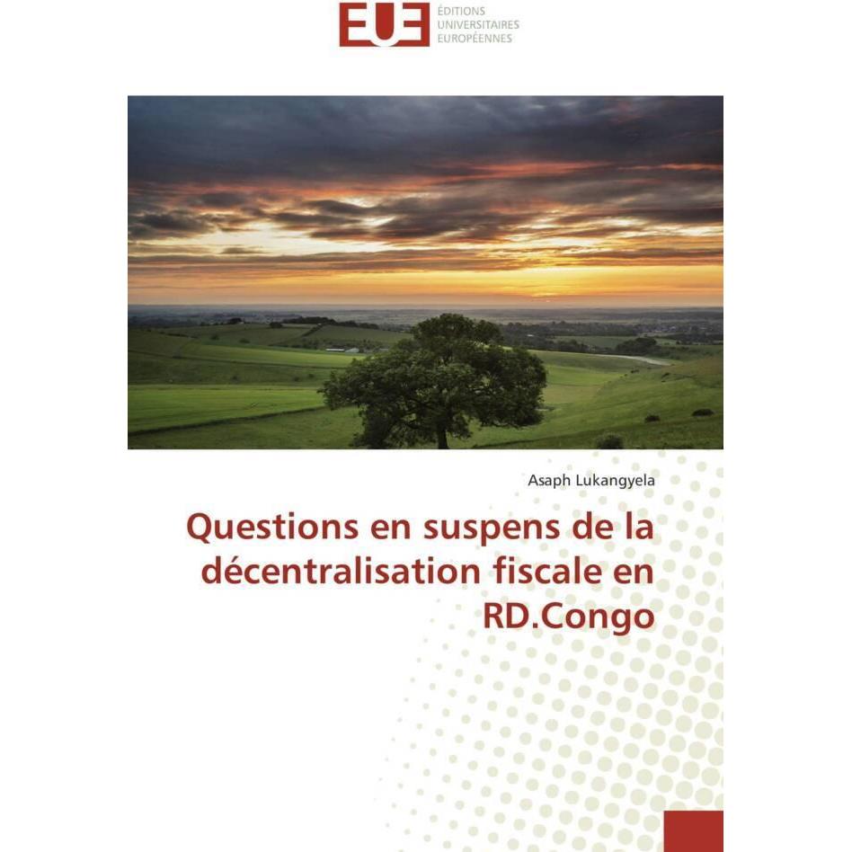 Questions en suspens de la décentralisation fiscale en RD.Congo, Ratgeber