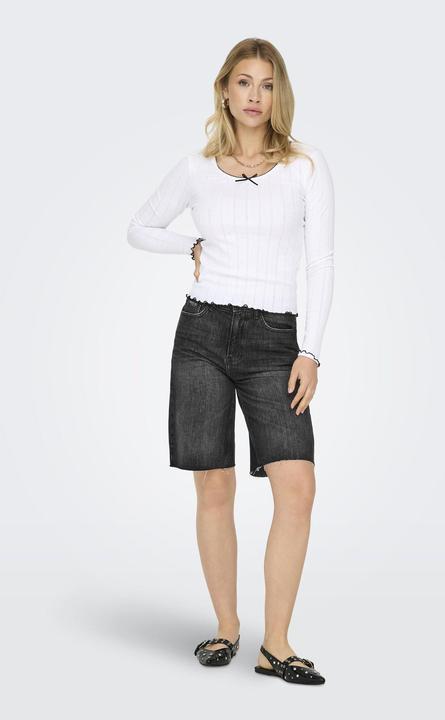 Actual product image Only ONLCARO Mittlere Taille Locker geschnitten Jeans-Shorts Jeans-Shorts (XS)