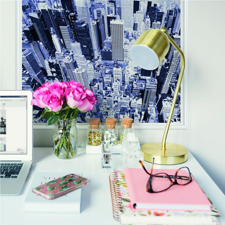 Immagine prodotto Trenddeko Foto aeree di Manhattan (100 x 100 cm)