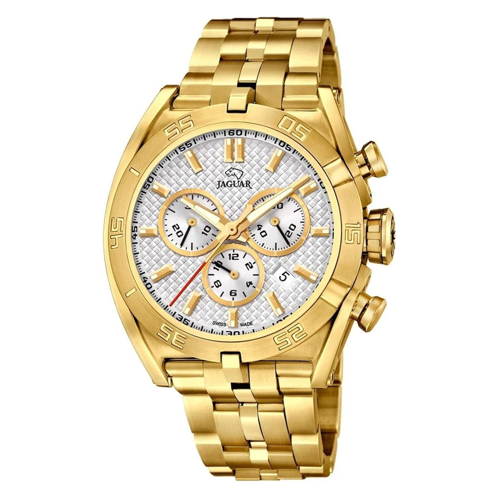 Jaguar, Armbanduhr, Executive, Gold, (Chronograph, 46 mm)