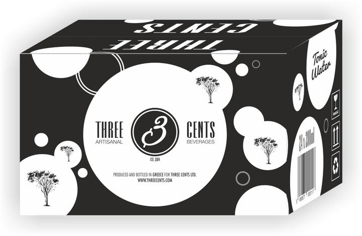 Produktbild Three Cents Dry Tonic (24 x 20 cl)