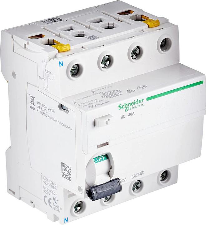 Actual product image Schneider Electric Residual current circuit breaker