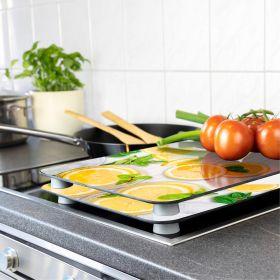 Produktbild Wenko Herdabdeckplatte Universal Mod. Zitronen 2er Set, für alle Herdarten