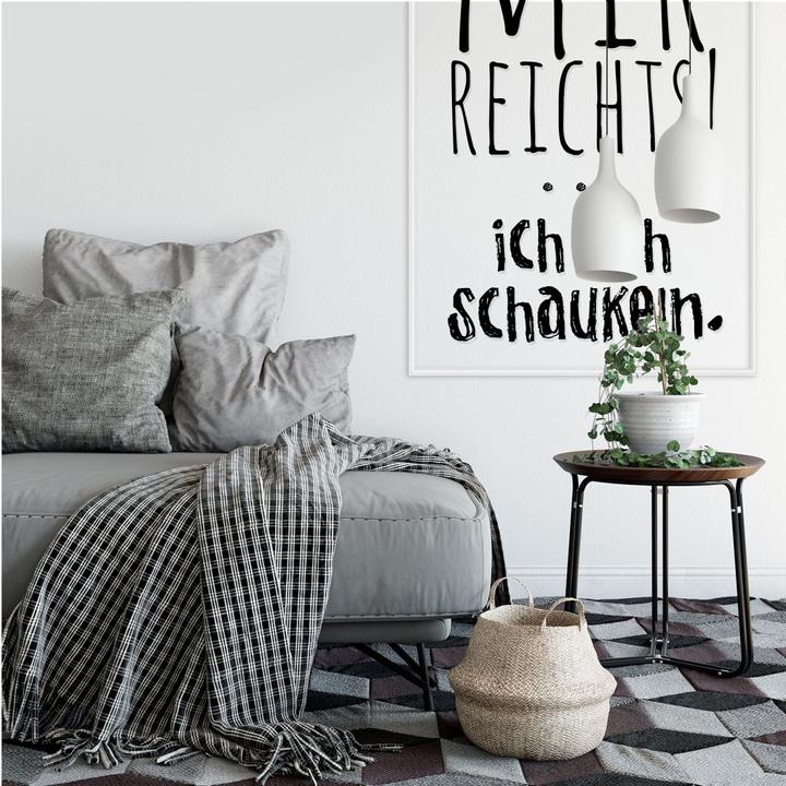 Actual product image Trenddeko I've had enough, I'm going to rock (70 x 100 cm)