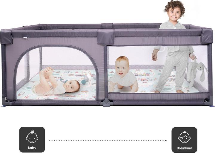 Actual product image BabyGo Playpark 2 (150 cm, 180 cm)