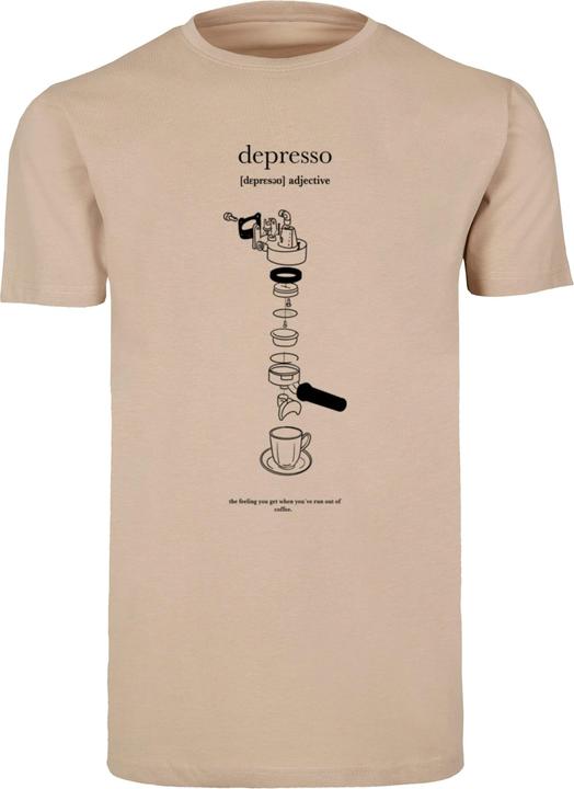 Produktbild Mister Tee MisterTee Depresso T-Shirt Round Neck - 174663 (5XL)