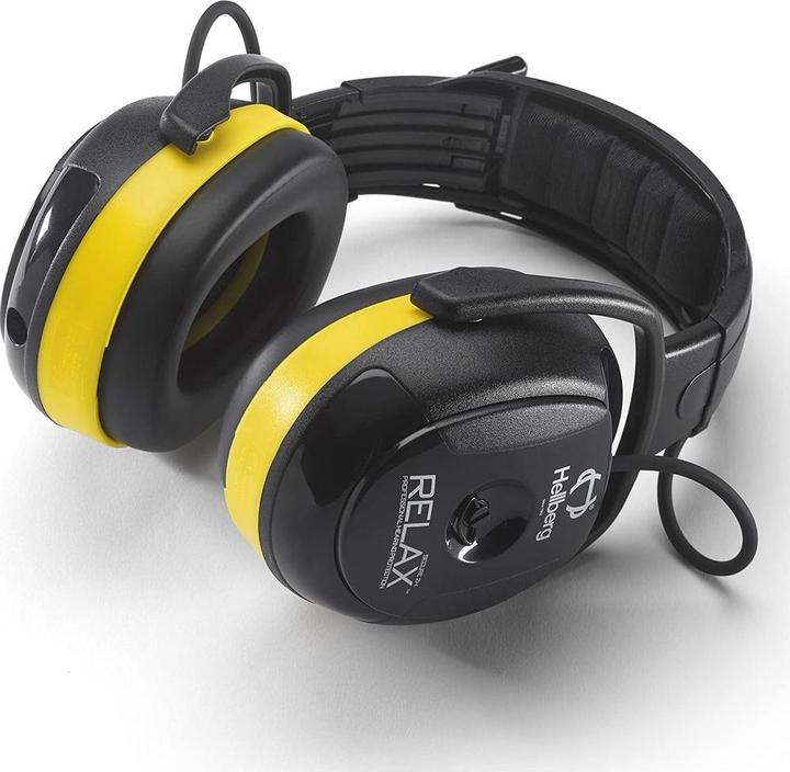 Actual product image Hellberg Hearing protector Relax fm 2H - Relax. active. frame. level 2, SNR 30dB yellow (1x)