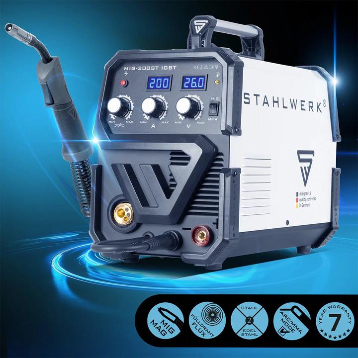 Actual product image Stahlwerk MIG MAG 200 ST IGBT