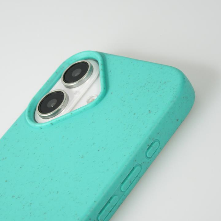 Produktbild PhoneLook Hülle Bio Eco-Friendly Vegan mit Handykette Necklace Türkis