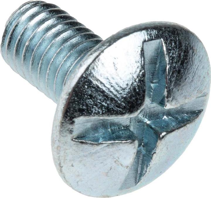 Produktbild RS PRO Schrauben Flachkopf M6x12mm