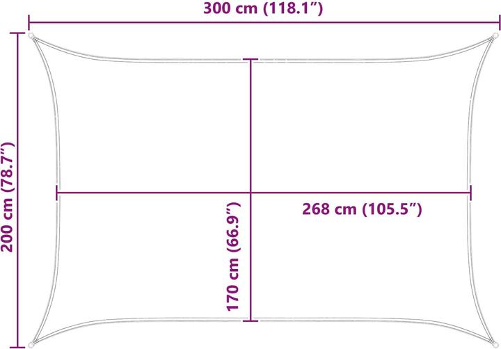 Produktbild vidaXL Outdoor Sonnenschutz Markise