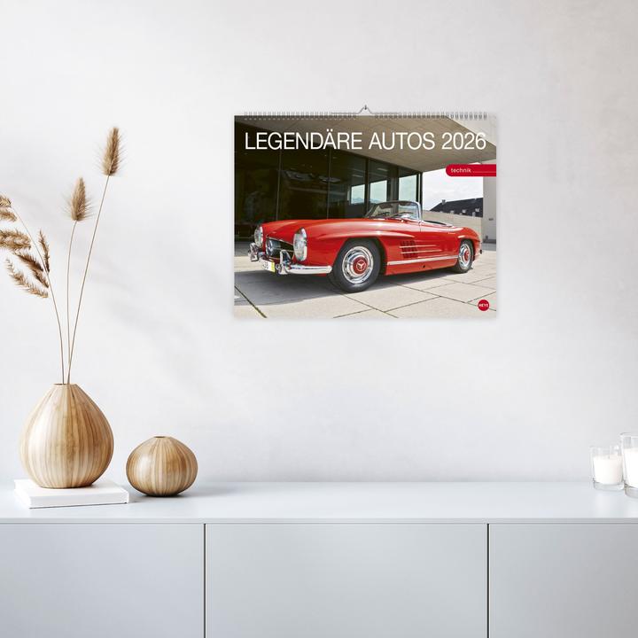 Immagine prodotto Legendäre Autos Posterkalender 2026 (44 x 34 cm)