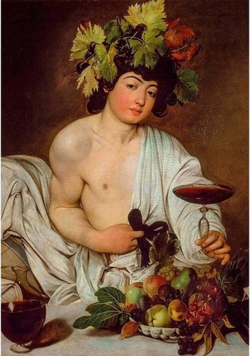 Actual product image Clementoni Puzzle Caravaggio Bacchus 1000 pcs. (1000 pieces)