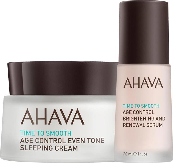 Ahava Time To Smooth Beauty Sleep Set (Facial care set)
