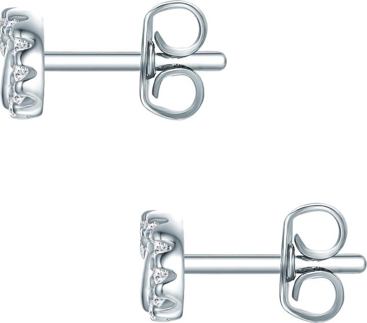 Actual product image Rafaela Donata Ladies Circles Sterling Silver Zirconia Silver - 33744 (Sterling Silver)