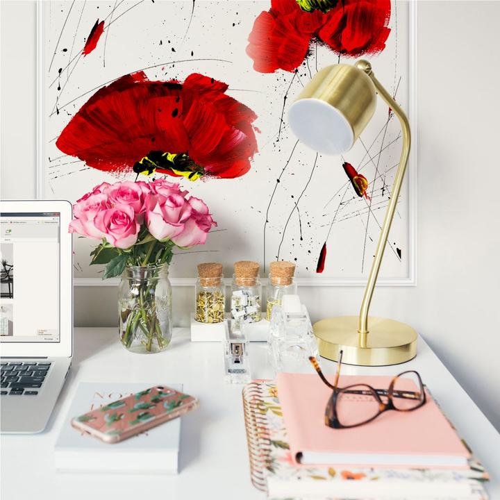 Produktbild Trenddeko Roter Mohn (50 x 50 cm)