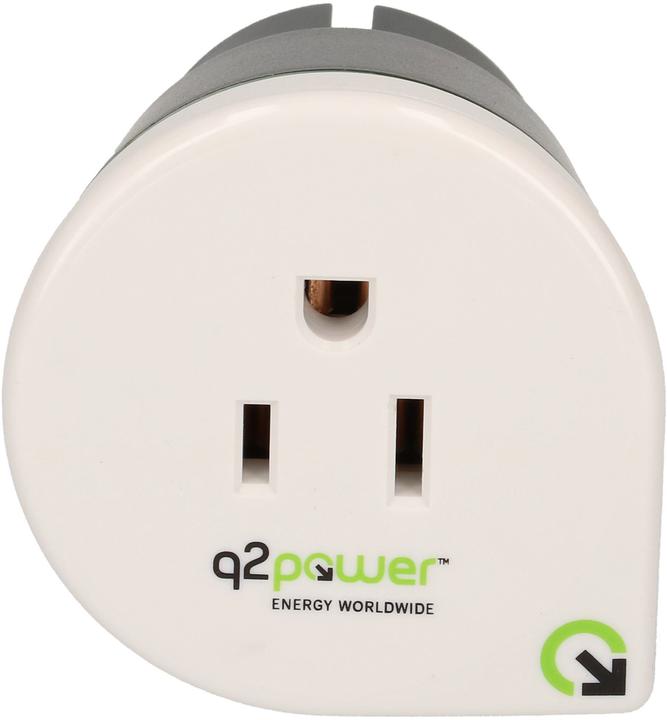 Produktbild Q2 Power Reiseadapter USA nach Europa