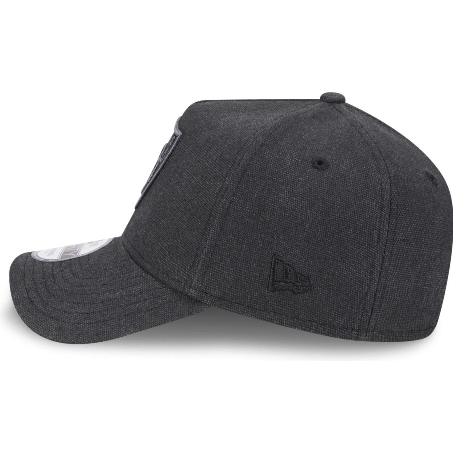 Thumbnail - New Era, Herren, Cap, A-Frame Trucker Leinen Cap Las Vegas Raiders schwarz, Schwarz, (One Size)