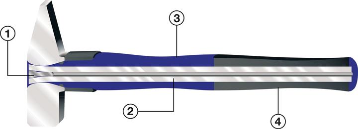 Produktbild Tecwerk Schlosserhammer (1500 g)