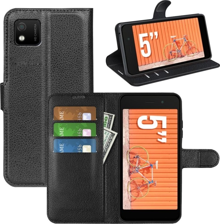 Image du produit Screenguard Housse cuir Wiko Y52 Leather Guard (Wiko Y52)