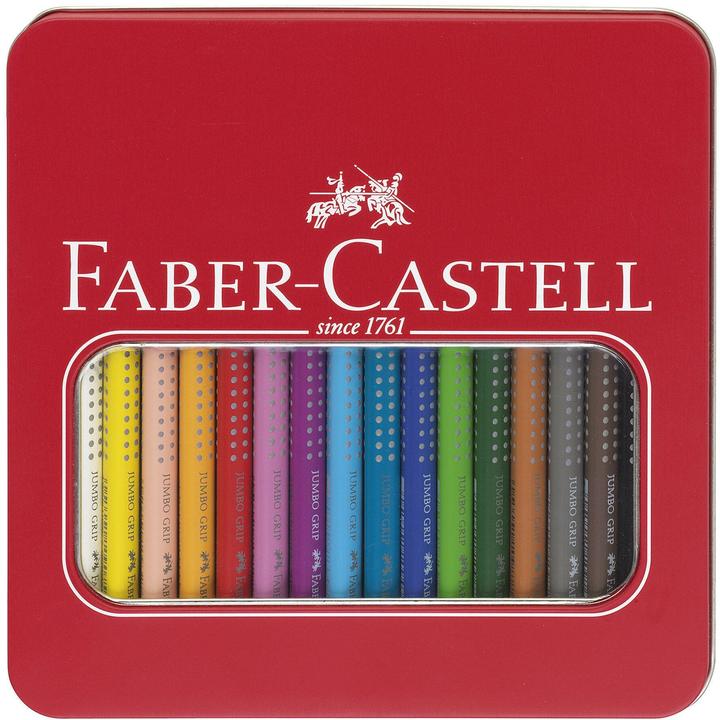 Actual product image Faber-Castell jumbo grip (Multicoloured, 16 x)