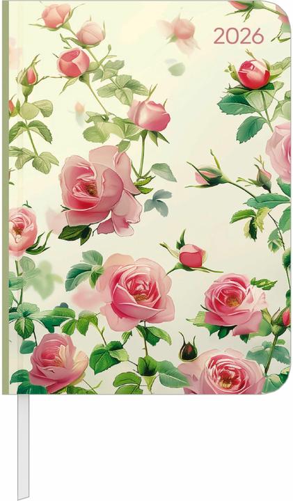 Image du produit DailyJournalRoses2026-Taschen-KalenderA6-Rose-DayByDay-352Seiten (11 x 15 cm, 1 jour / 1 page)