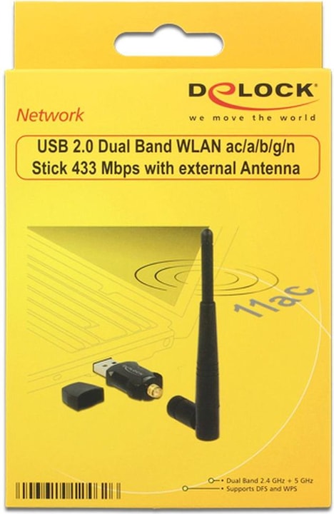Produktbild Delock WLAN USB 2.0 Stick (USB 2.0)