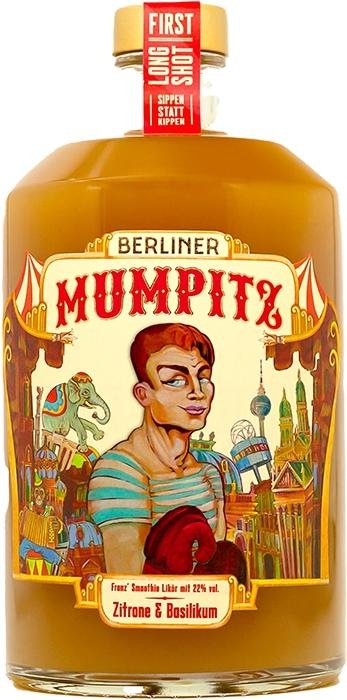 Produktbild Berliner Mumpitz Likör Zitrone & Basilikum