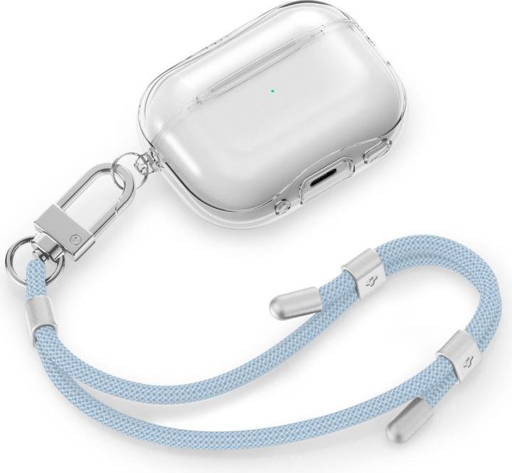 Produktbild Spigen Universal Strap Set Crossbody& Wrist zestaw smyczy do telefonu niebieski/mute blue AFA08