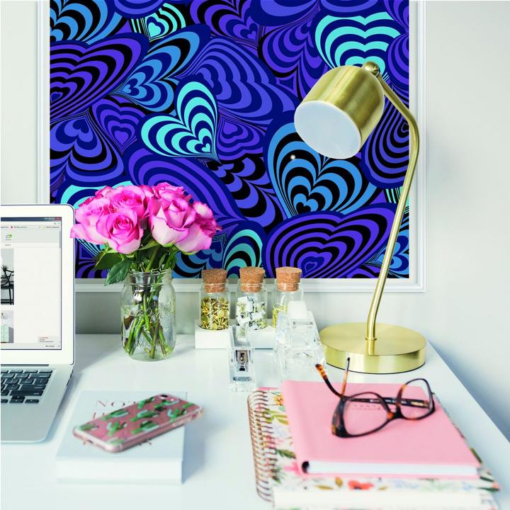 Image du produit Trenddeko Coeurs rétro (30 x 30 cm)