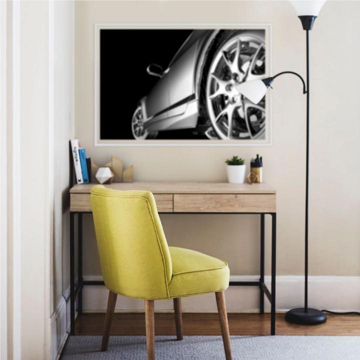 Actual product image Trenddeko Rolling in Chrome (30 x 20 cm)