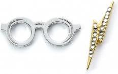Actual product image Carat HARRY POTTER - Lunettes & Eclair - Pin's
