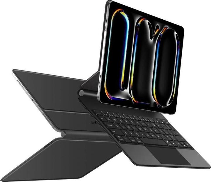 Actual product image Tech-Protect SMARTCASE MAGNETISCH + TASTATUR IPAD PRO 13” 7 / 8 2024-2025 SCHWARZ (Eng. Int.)