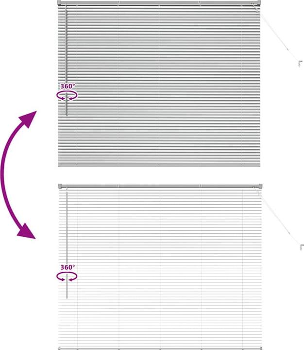 Produktbild vidaXL Balkenjalousien (130 x 160 cm)