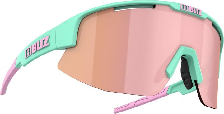 Matt mint, Brown w Rose Multi