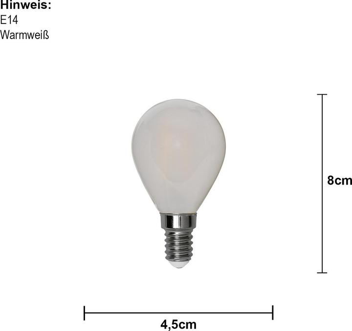 Produktbild Star Trading LED Lamp E14 Frosted Duo Pack (E14, 250 lm, 2x)