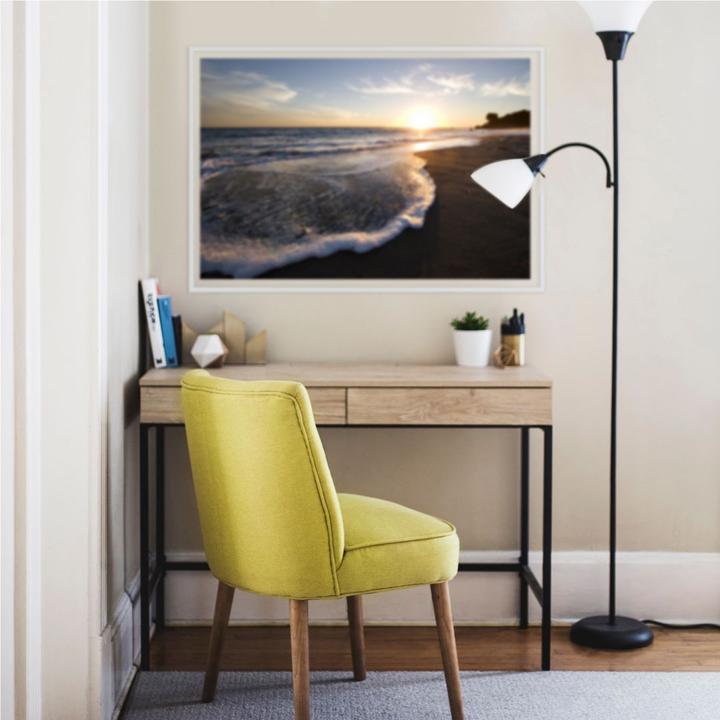 Produktbild Trenddeko Sonnenuntergang am Meer (90 x 60 cm)