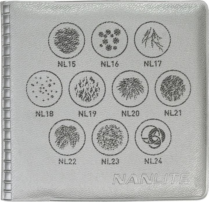 Actual product image Nanlite Gobo Set 2 to FM Mount Projection Attachment (Various)
