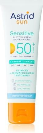 Produktbild Astrid Sun Sensitive Face Tanning Cream SPF 50+ Waterproof 50 ml (Sonnencreme Gesicht, SPF 50+, 50 ml)