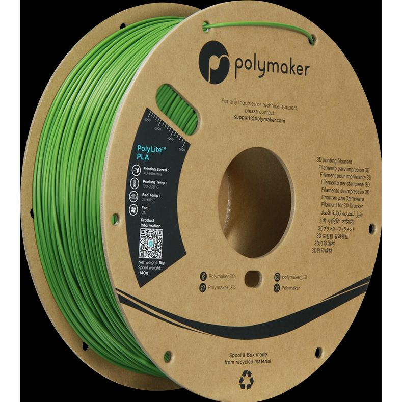 Polymaker PolyLite PLA (PLA, 1.75 mm), 3D Filament