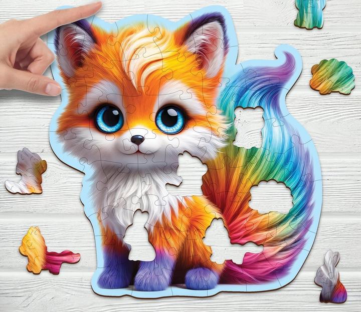 Produktbild WoodenCity Cute Fox (50 Teile)