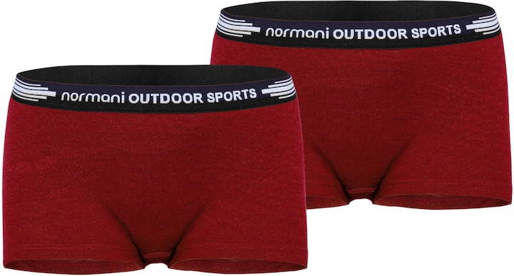 Normani 2er Pack Damen Merino Boxershorts „Morwell“ - 9587