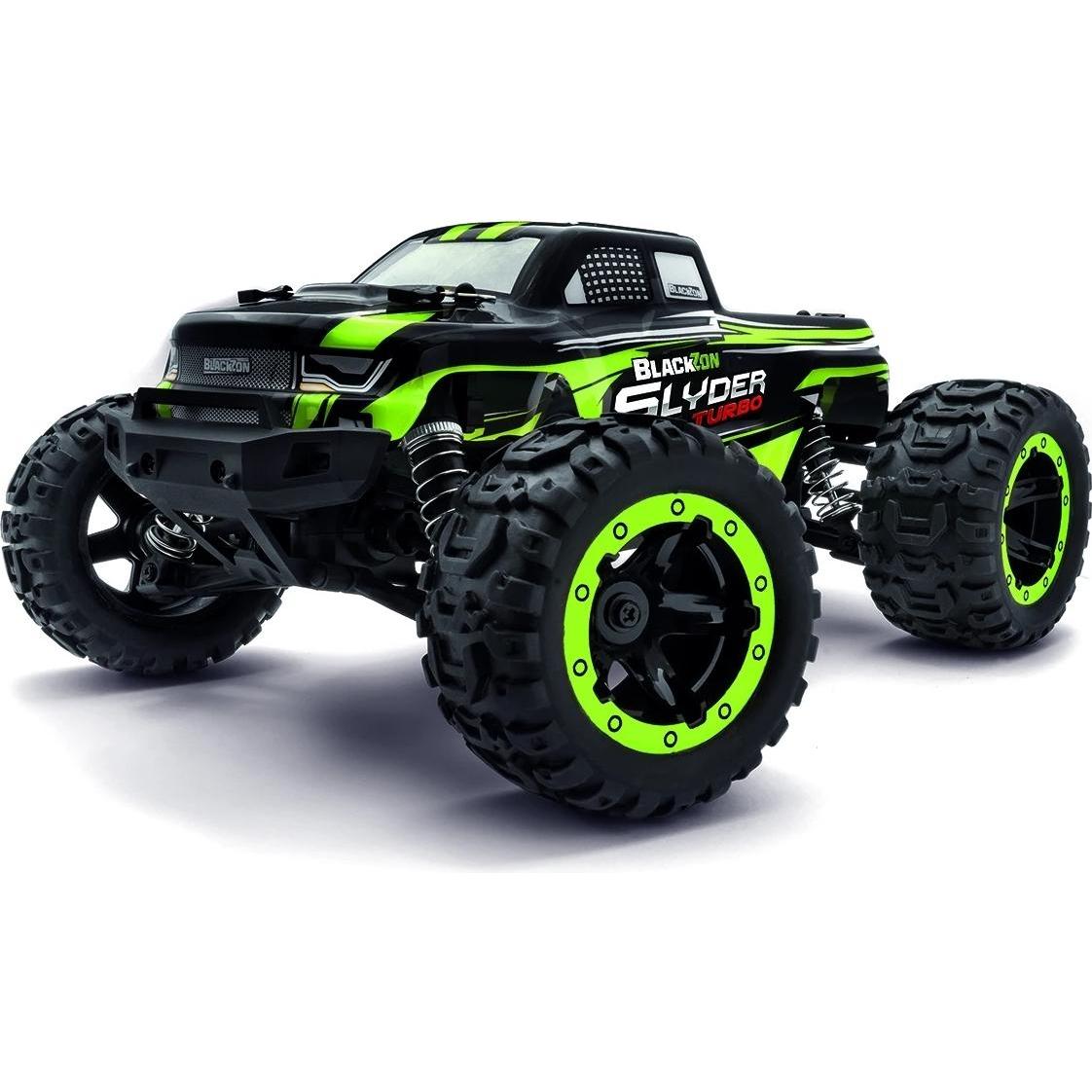 Blackzon - Slyder MT Turbo 1/16 4WD 2S Brushless - Green (540208) (RTR Ready-to-Run)