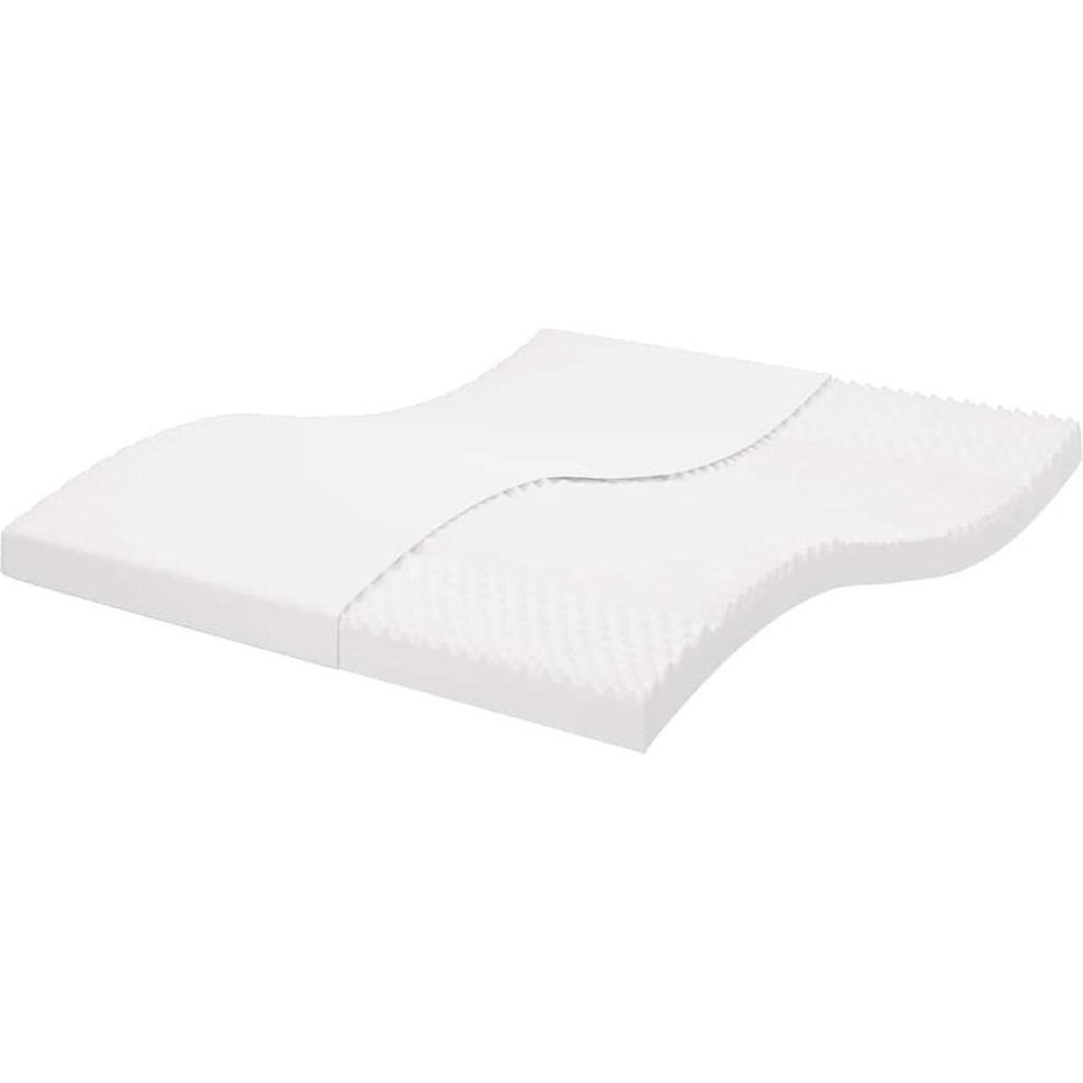 VidaXL, Matratze, Schaumstoffmatratze 200 x 210 cm 7-Zonen Härtegrad 20 ILD (200 x 210 cm, Schaumstoffkern)