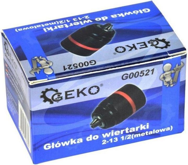Actual product image GEKO Quick release head, 2-13mm, thread 1/2, 20UNF
