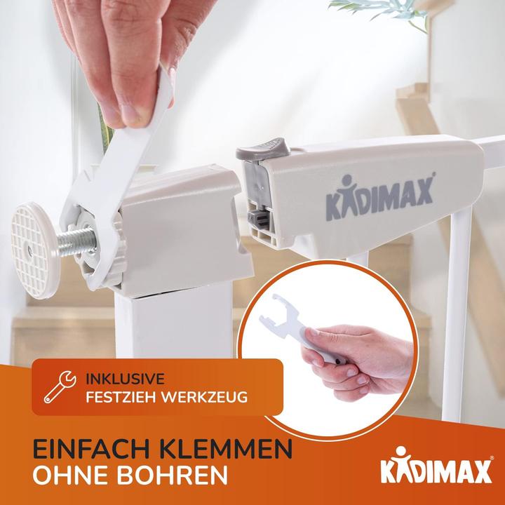 Produktbild Kidimax Treppenschutzgitter 75-84 cm (75 - 84 cm)