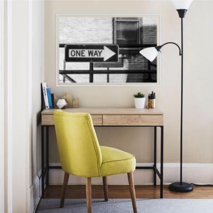 Image du produit Trenddeko Plaque de rue Sens unique (60 x 40 cm)